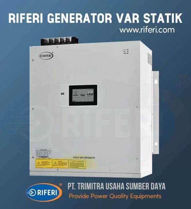 Generator KVAR Statik -Static-Var-Generator - Active Power Factor Correction