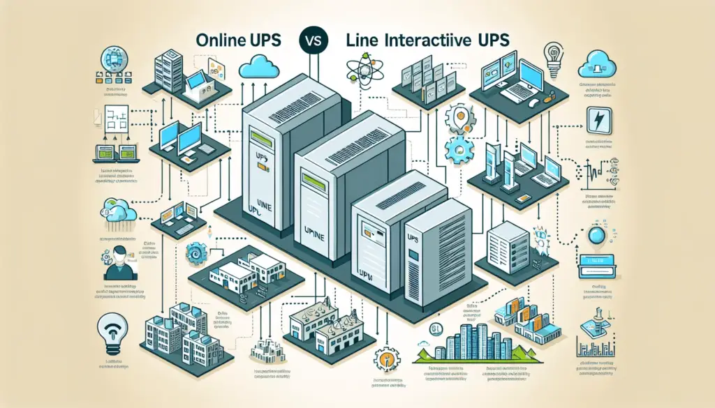 Perbandingan UPS Online vs Line Interactive